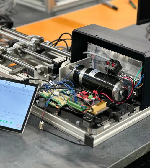 Conception machine d'essai AQ-Tech